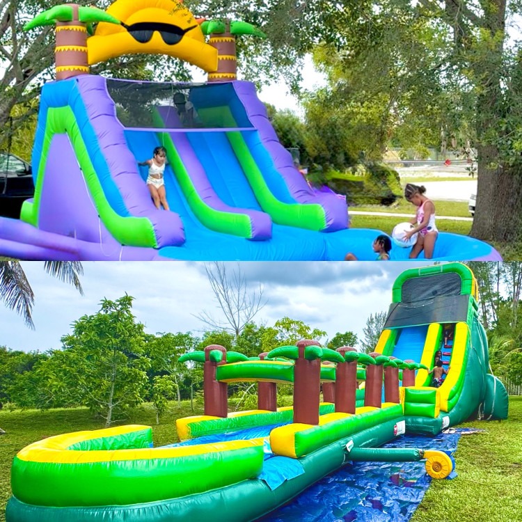Waterslides